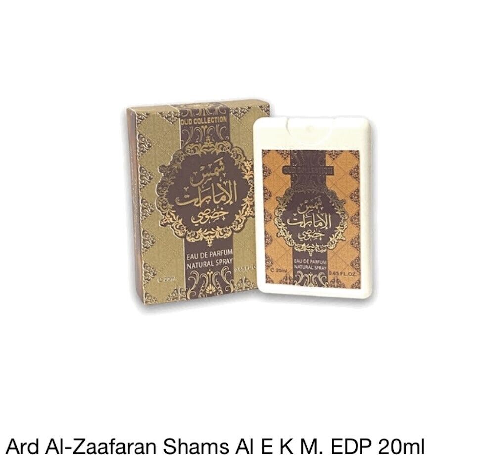 Shams Al Emarat Khususi By Ard Al Zaafaran Spray Oud Collection Pocket Size 20ml