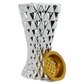 Ceramic Incense Bakhoor Burner Home Décor Gift Silver D5