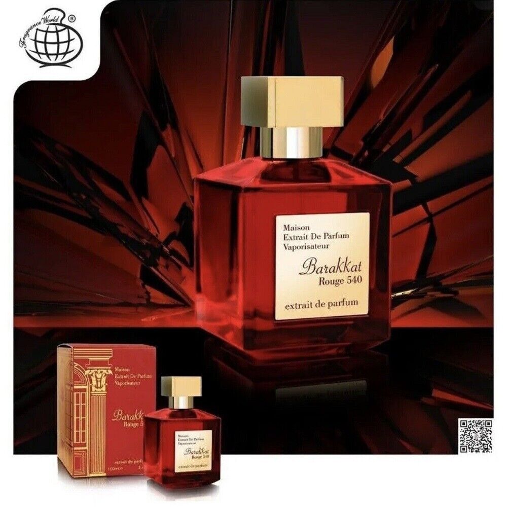 Barakkat Rouge 540 - Extrait De Perfume - 100ML Barakat Rouge 540 Fragrance