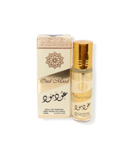 Oud Mood roll on perfume oil 10 ml Ard Zaafaran men women citrus woody scent