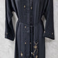 Black Abaya with Gold Embellishments