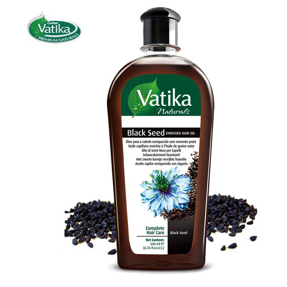 Vatika Dabur Vatika Hair Oil Black Cumin Oil (200ml)